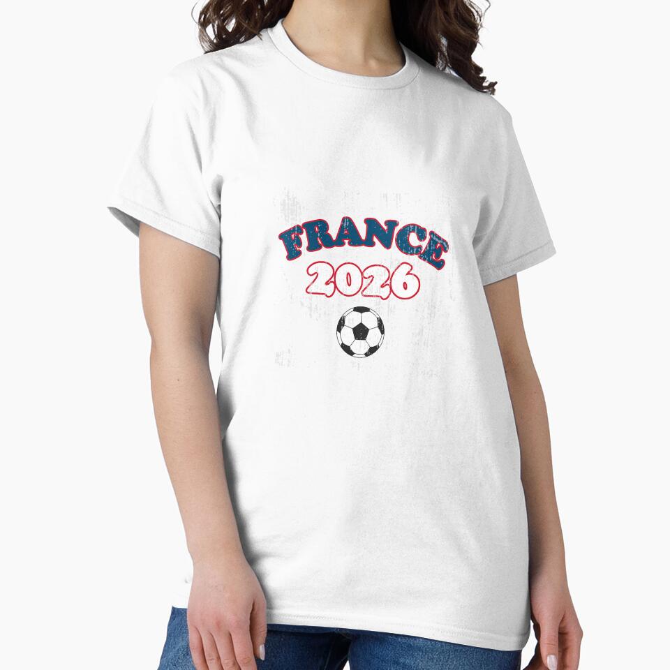 Title: Vintage France 2026 Football Fan Shirt by Hook & Header Co.