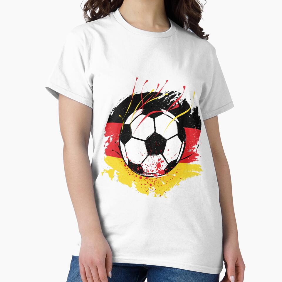 German Football German Flag Grunge Soccer Fan by Designer-Girl