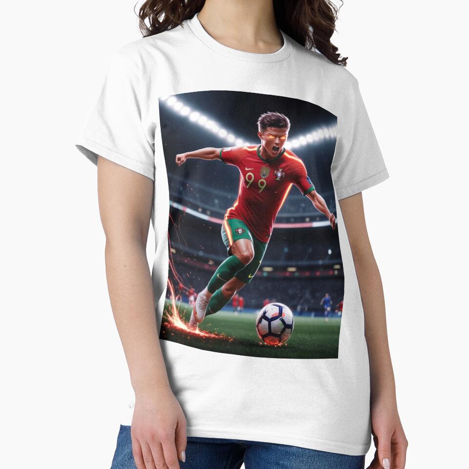 Diogo Jota Anime Poster – Super Striker Portugal Art, Glowing Aura Football Wall Decor by zevorgue