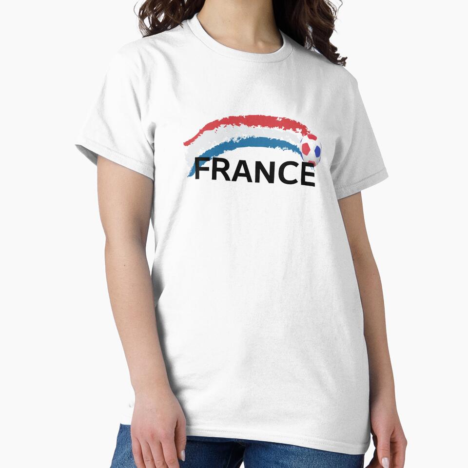 France Football Supporter Fan Shirt Design by Retr0Tshirts