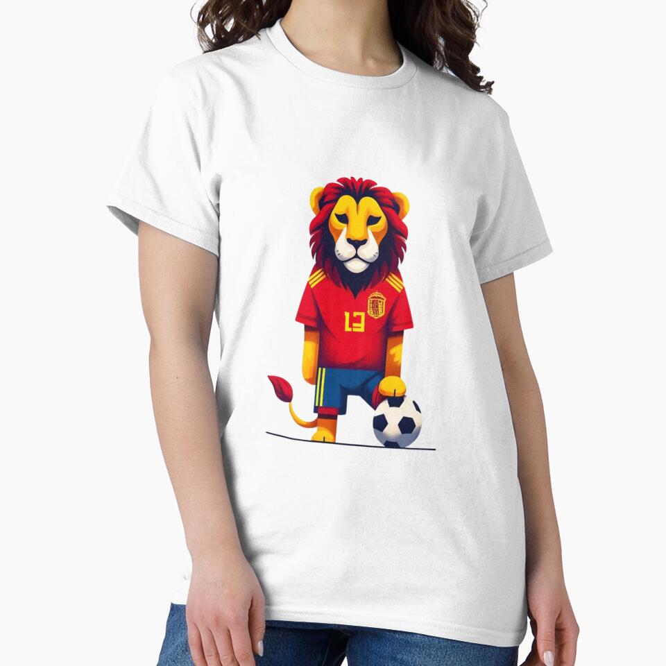 Spain soccer supporting t-shirt by maypp