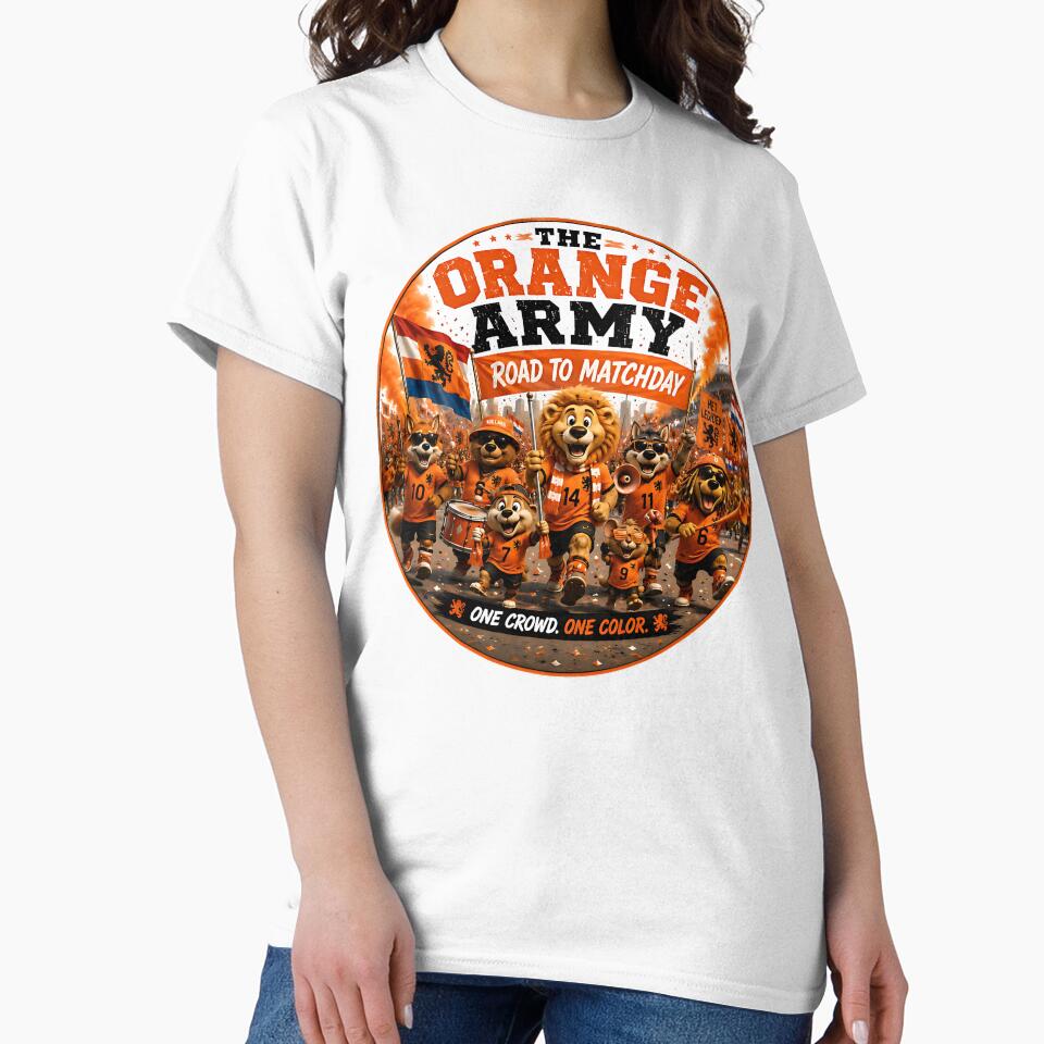 The Orange Army Road To Matchday – Dutch Soccer Fans by WabiSabiSjak