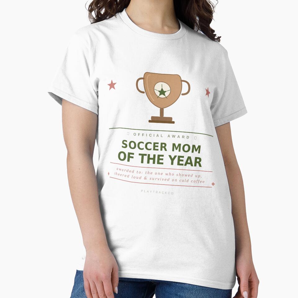 Soccer Mom of the Year Award — Funny Mother's Day Gift by PlayTrackCo