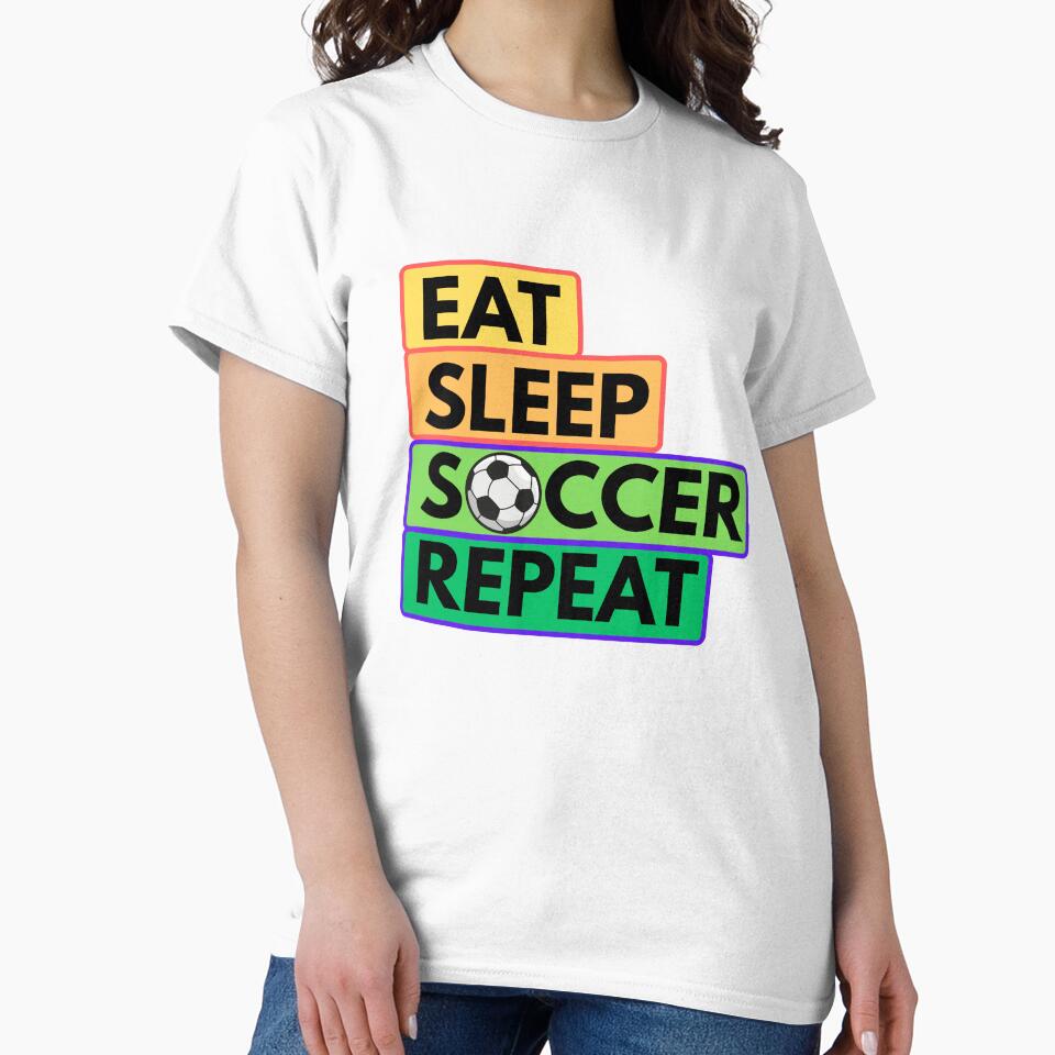 Eat Sleep Soccer Repeat by SilexStudio