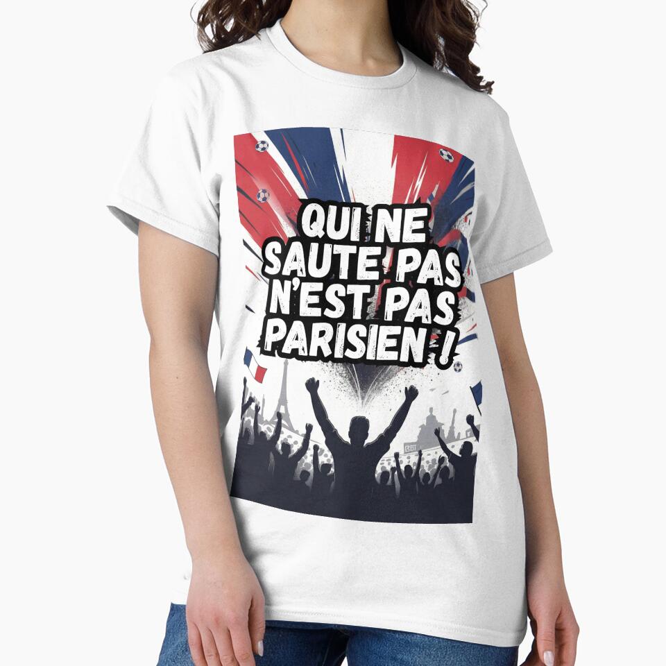Qui ne saute pas n'est pas parisien ! by SPORT NATION ART