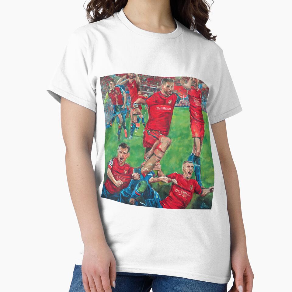 Wrexham AFC "Celebration" Painting by Nayith10