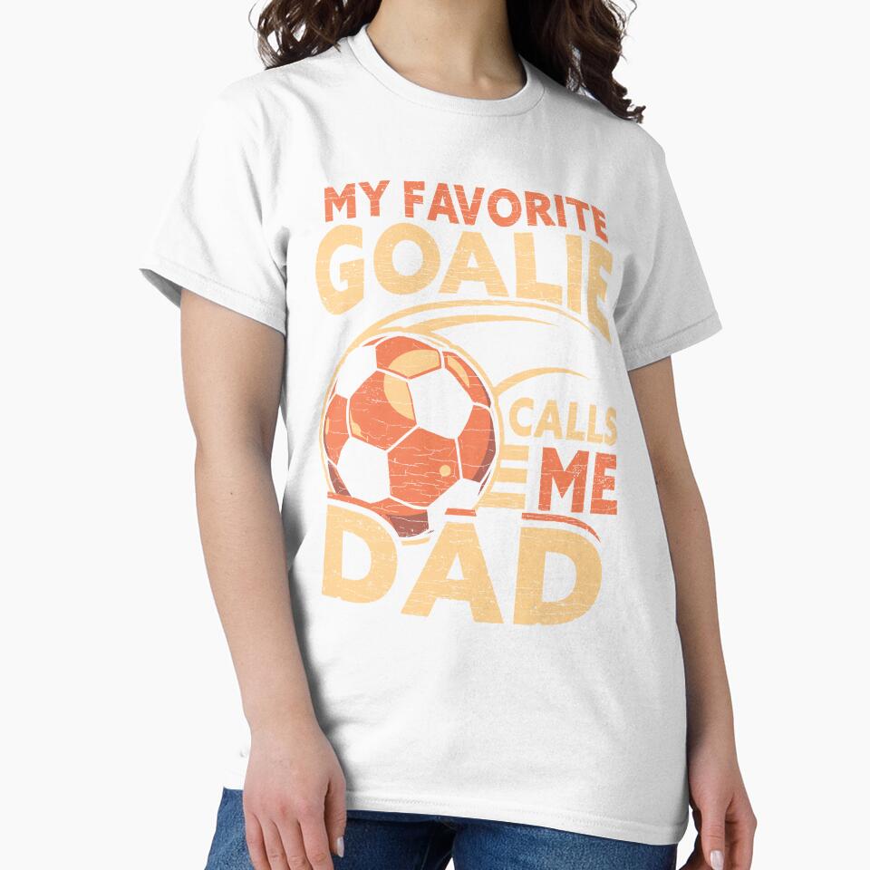 Dad Soccer Player Father by Shirtcaesar