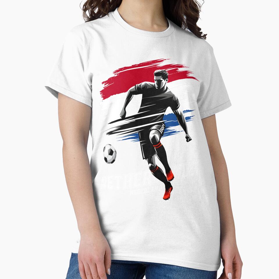 Football Soccer Netherlands Holland Dutch Flag Banner Player by Infinitee8hirts