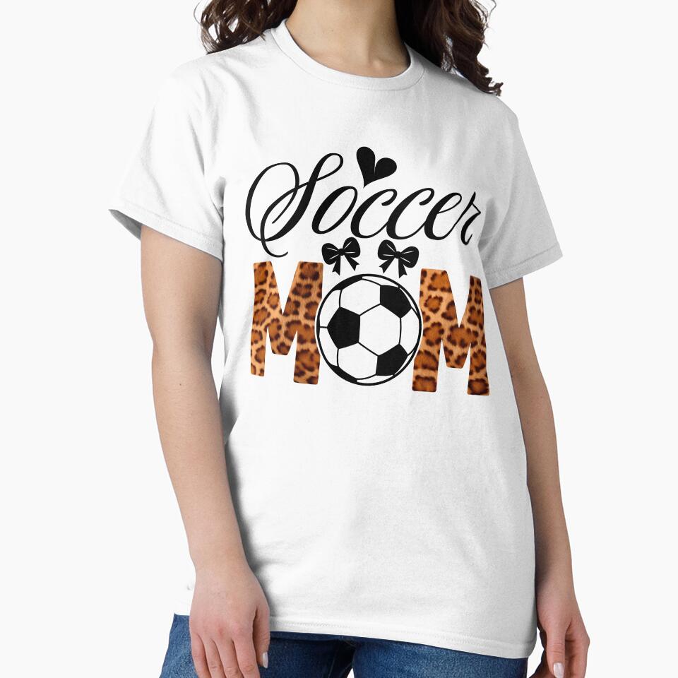 Soccer Mom Leopard Print Coquette Bows Aesthetic by Abaseen