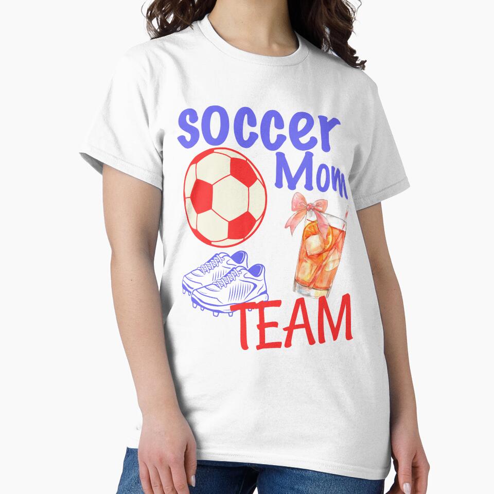 Soccer Mom Team Iced Tea Sideline Life Sports Aesthetic by Abaseen