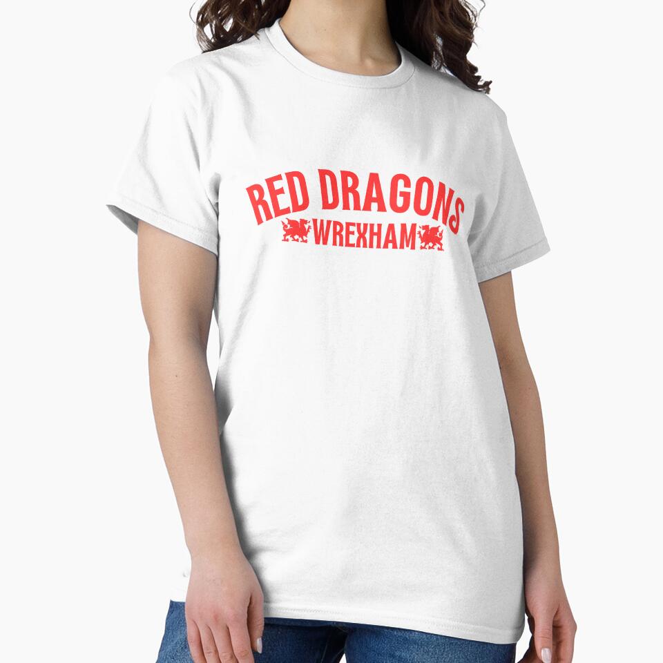 Red Dragons Soccer Wrexham Football by tbcreationsuk