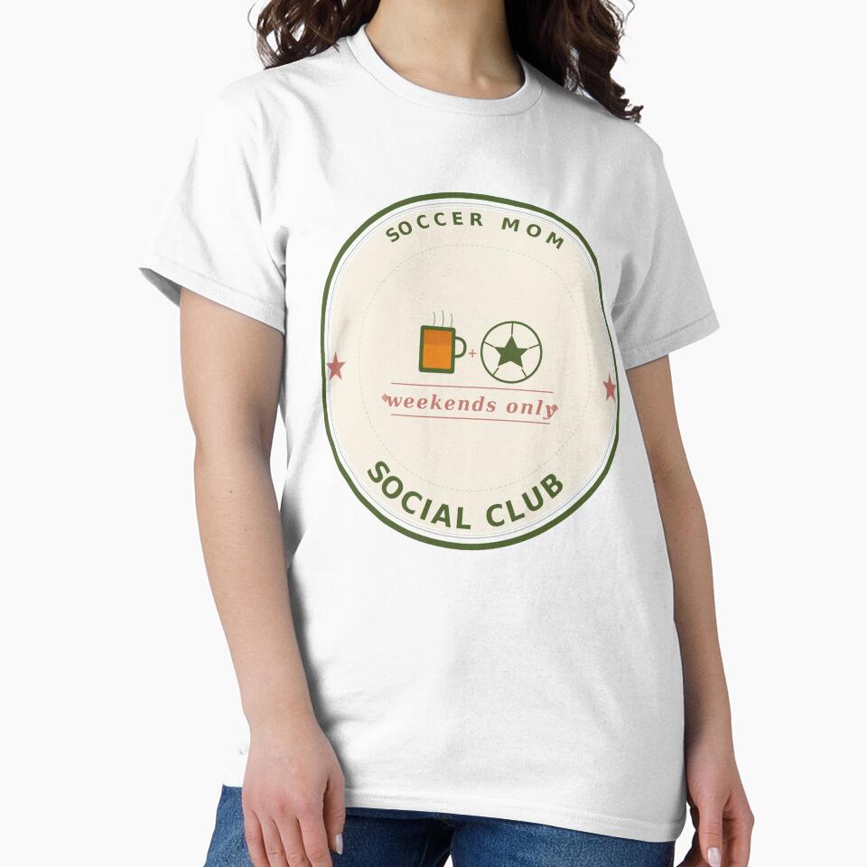 Soccer Mom Social Club — Funny Gift for Soccer Moms by PlayTrackCo