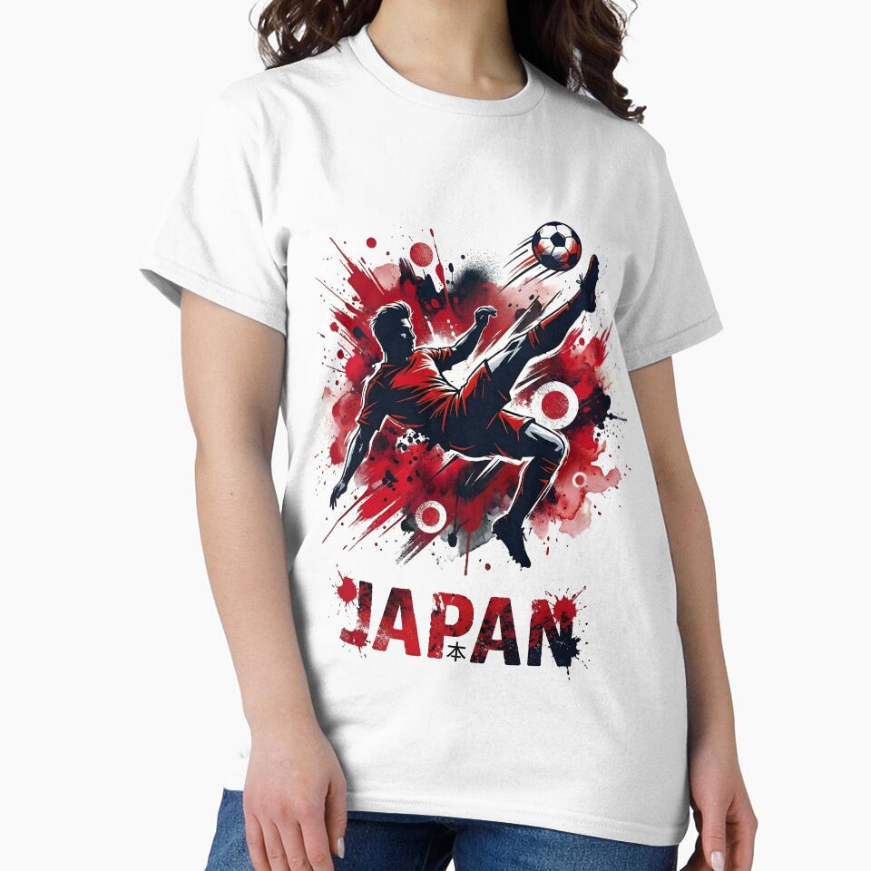 Samurai Blue Spirit Soccer Shirt | Iconic Japan Football Colors Tee | Fan Pride Gift by 3ac-Arts