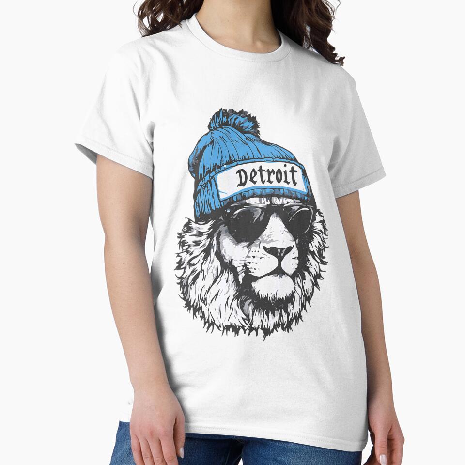Retro Detroit Football For Kids, For Men, For Women, Detroit Lovers Gift by LordZaraki