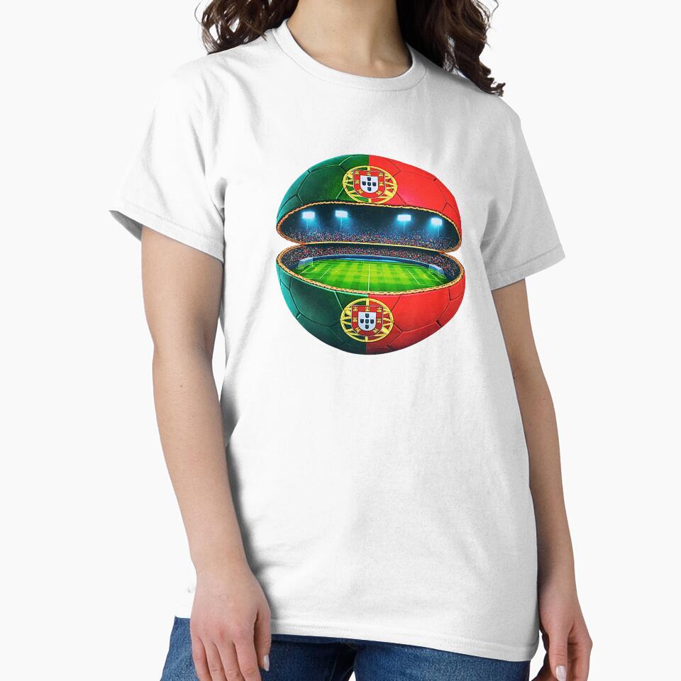Portugal Football Stadium Ball Design by FunToTheFullest
