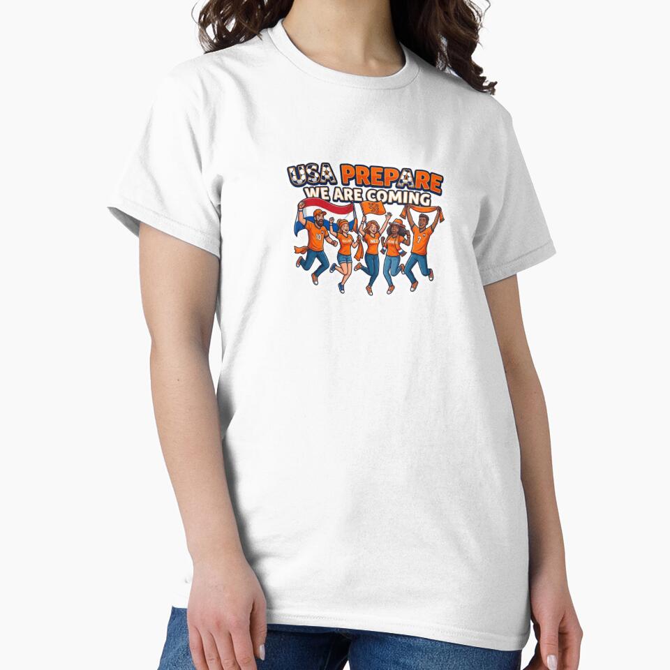 Netherlands Soccer Fans 2026 Sticker We Are Coming by Imaginarium of Chaos falcon88