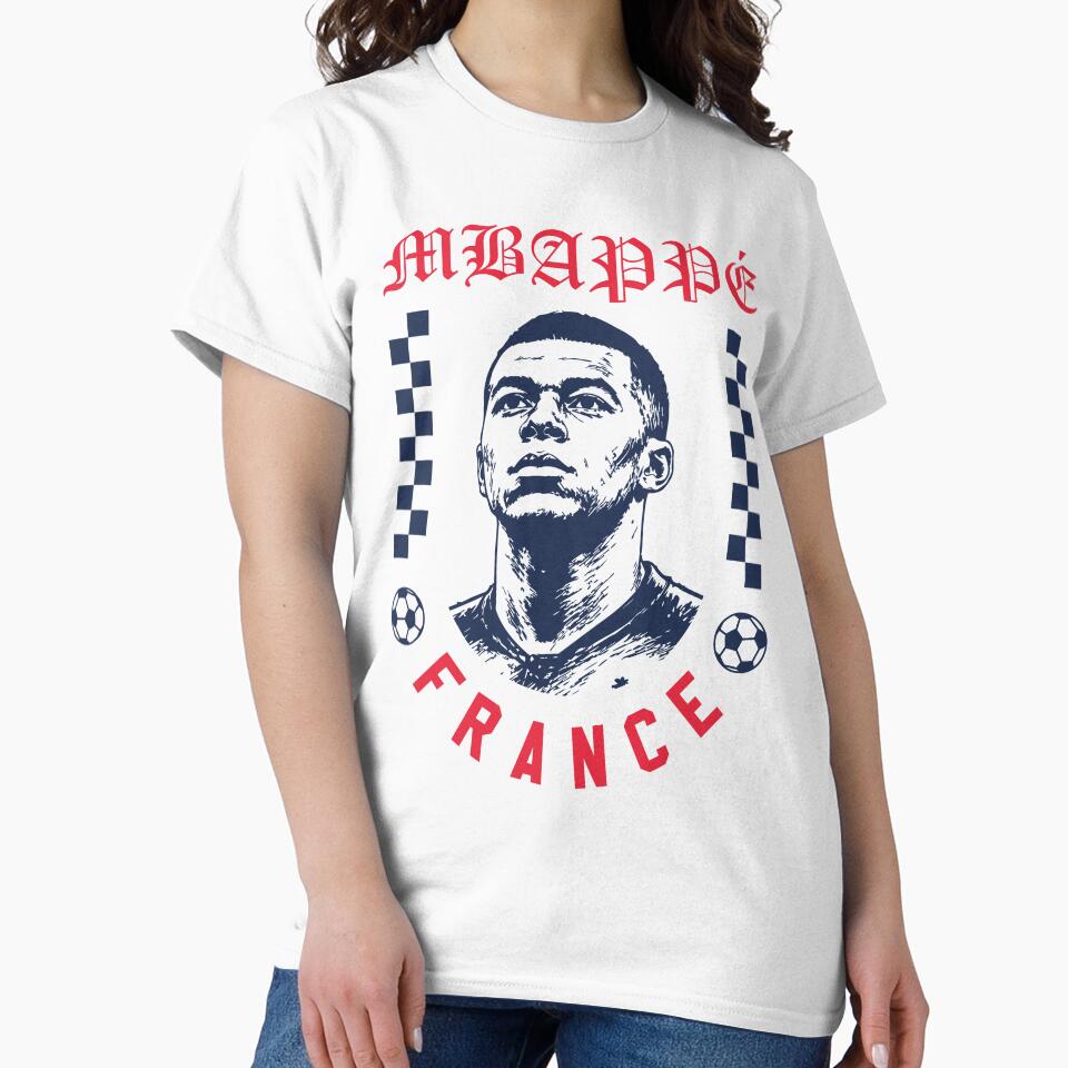 Mbappé France Football Design World Cup Soccer Fan Art Speed Star by Tattee