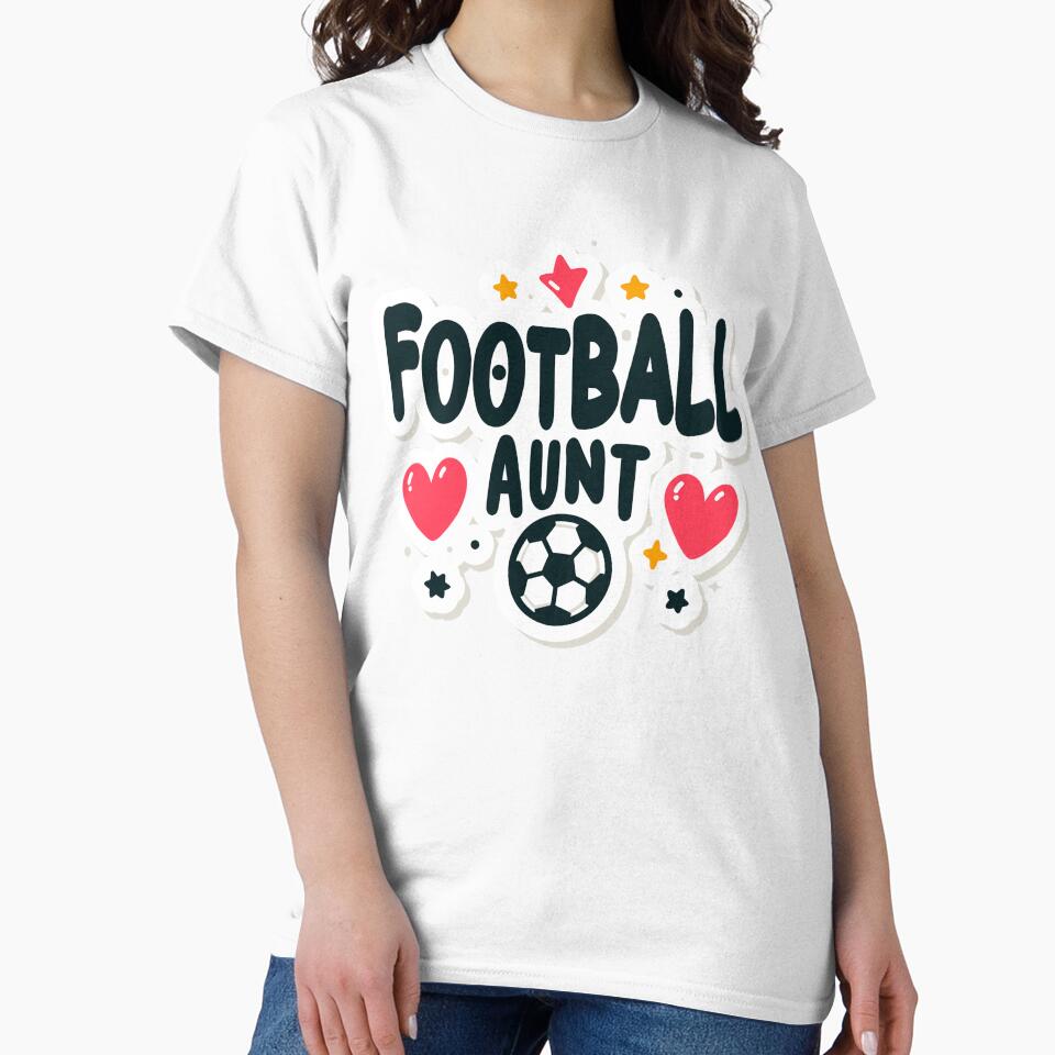 Football Aunt / Soccer Aunt by BluRockDesigns