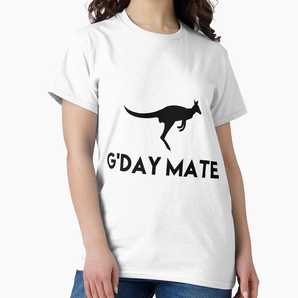 G'Day Mate Funny Kangaroo Australian Love Australia by ambehseffih0