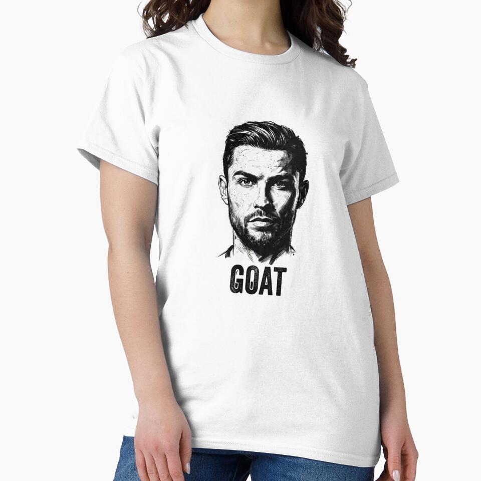 The G.O.A.T. – Cristiano Ronaldo Legend Sketch by Afridi Art House