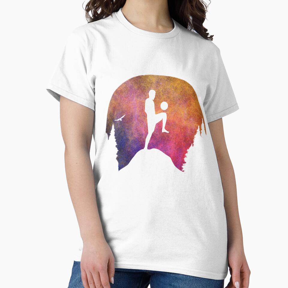 Soccer Art Cute Soccer Vintage Sunset Design For Football Soccer Lovers by Thecitiesstore