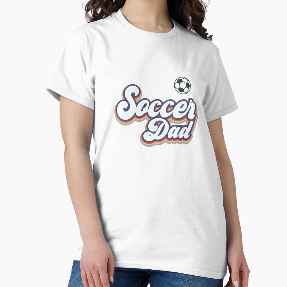 Soccer Dad Soccer Father Soccer Ball Player Football Dad by farhanhafeez