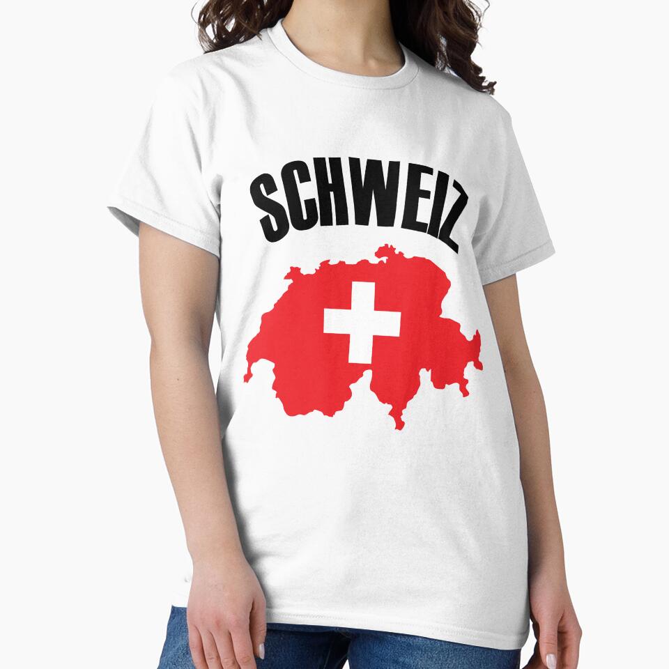 Switzerland - Schweiz Map by TravelScientist