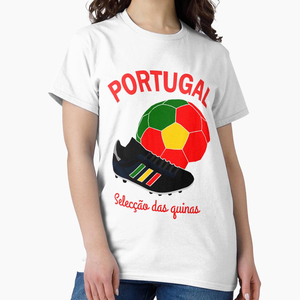 Soccer Portugal Flag Shirt Portuguese Flags Football Jersey by BCNDesign