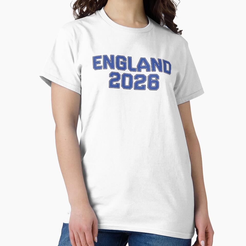 England 2026 World Cup (Blue with White & Navy Outline) by STUDIO-72