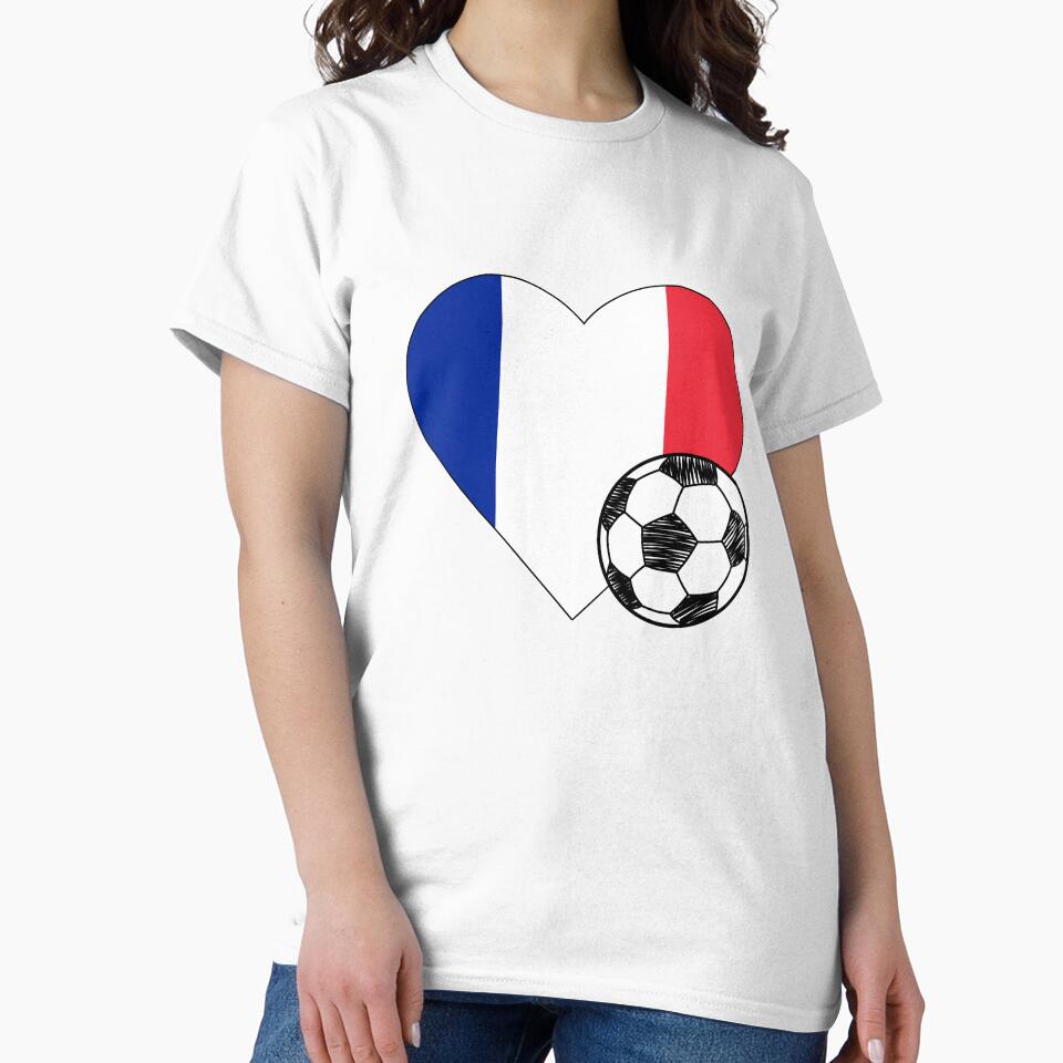 France Soccer Heart Design by FinalScoreClub