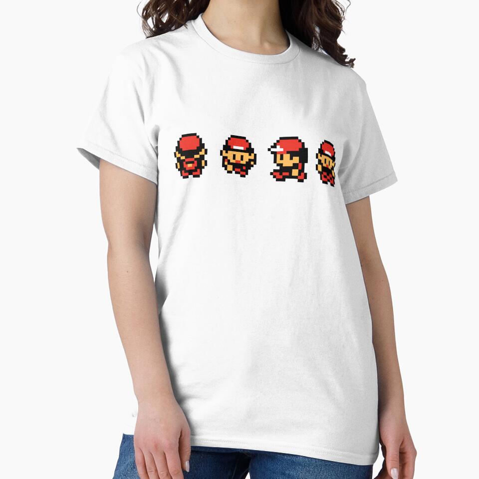 Red and Friends - Gameboy Character - Retro pixel art by ItsRetro90s