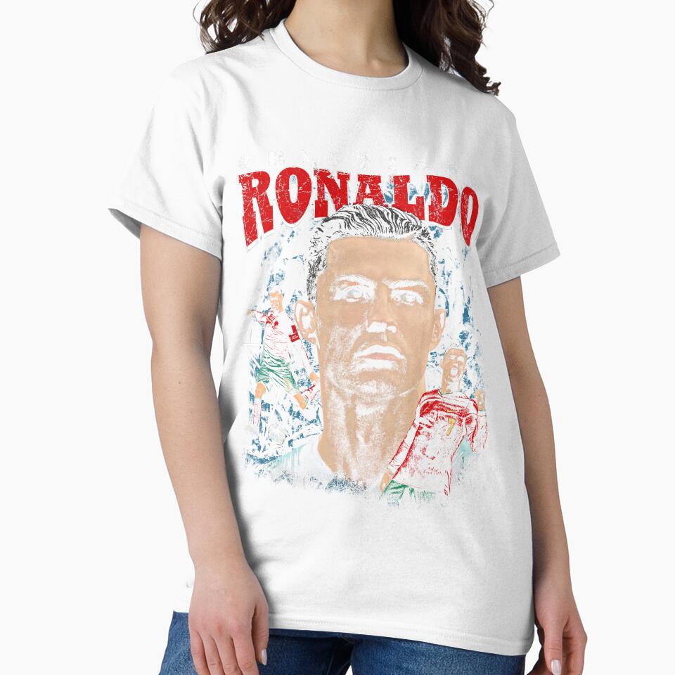 Cristiano Ronaldo CR7 Iconic T-Shirt by Qivex-po