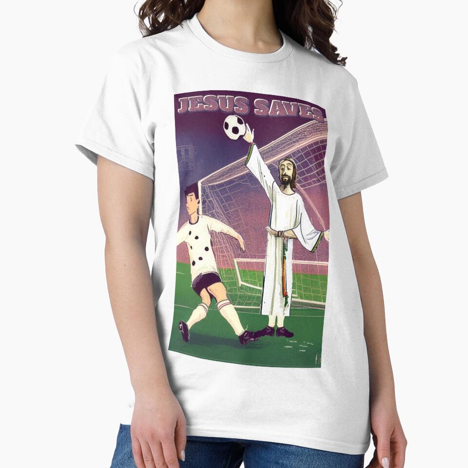JESUS SAVES the goal (#02) by SolidEarthArt