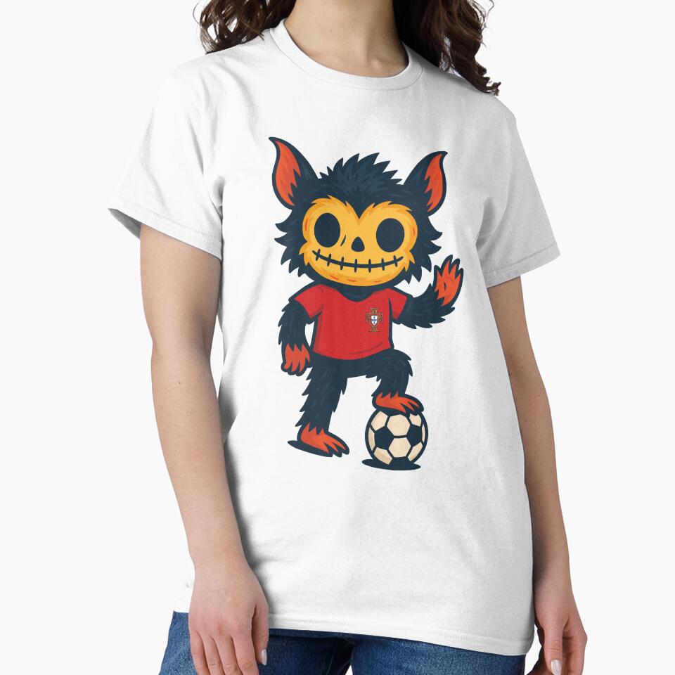 Creepy Cute Monster – Portugal Soccer Edition by Weasel Graphix