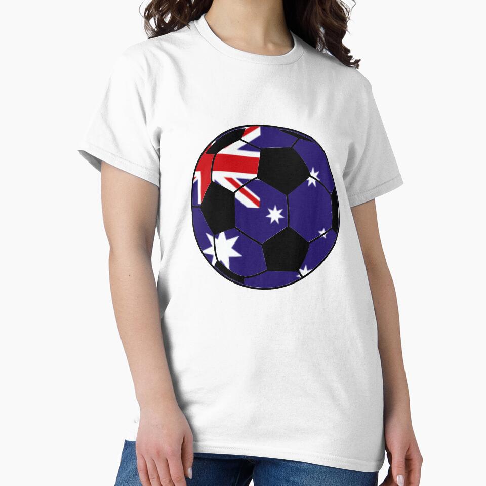 Australia Flag Soccer Ball by FinalScoreClub