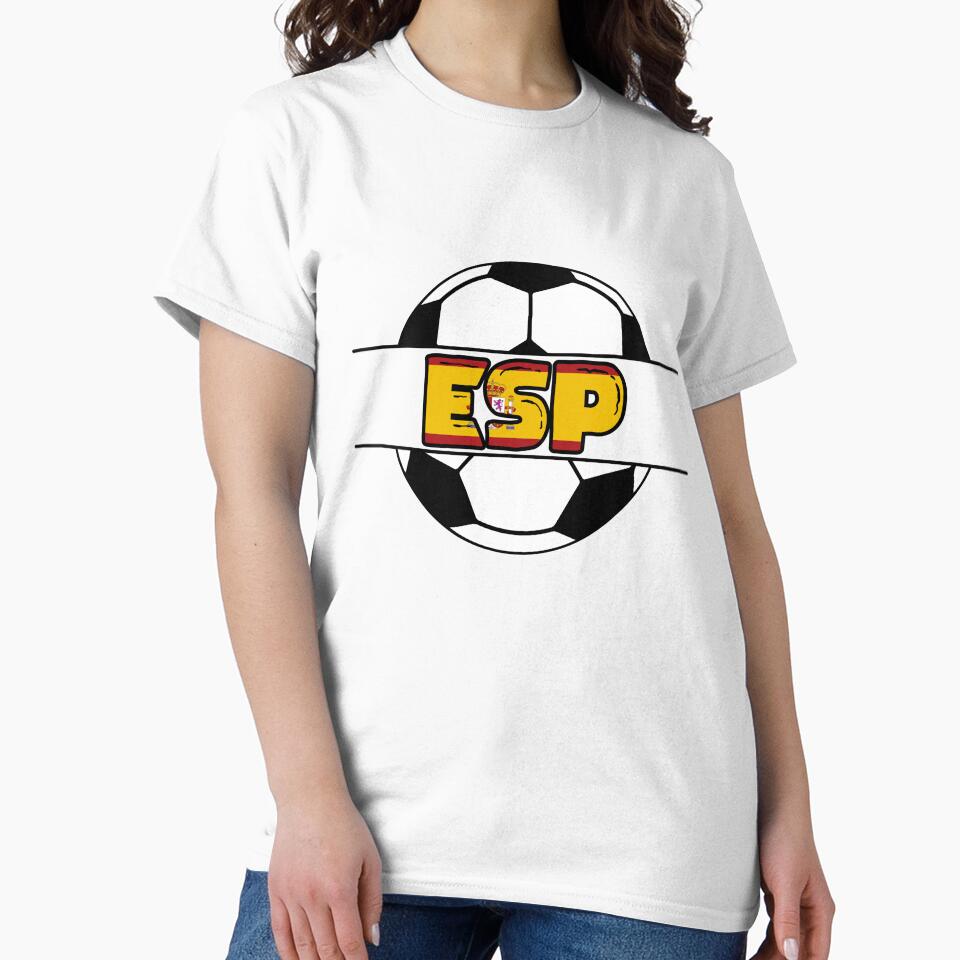 Spain Soccer ESP Design by FinalScoreClub