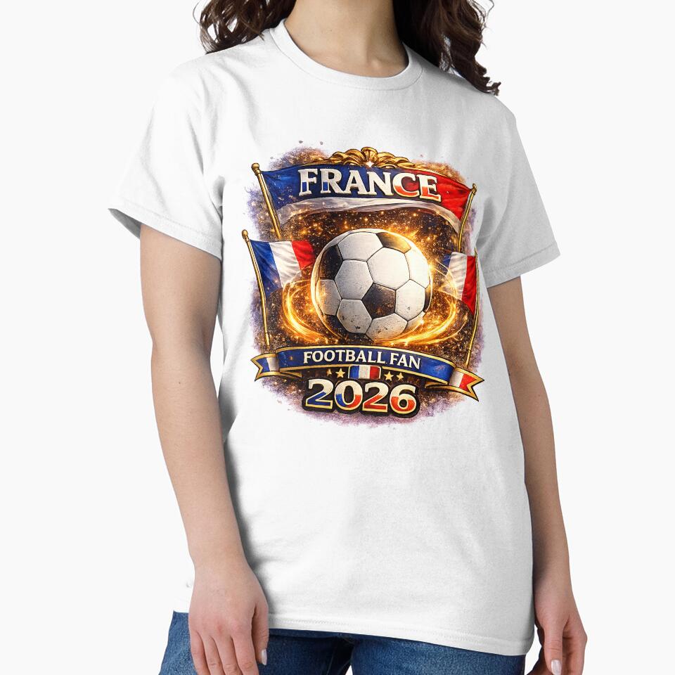 France Football Fan – Soccer Pride Design by lahmar-abbou