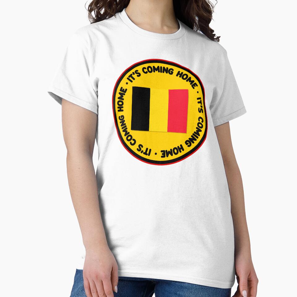 It’s Coming Home - Belgium by TeesByAngelzB