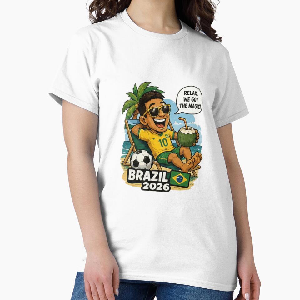 Brazil 2026 Soccer Fan Sticker by Pixanova