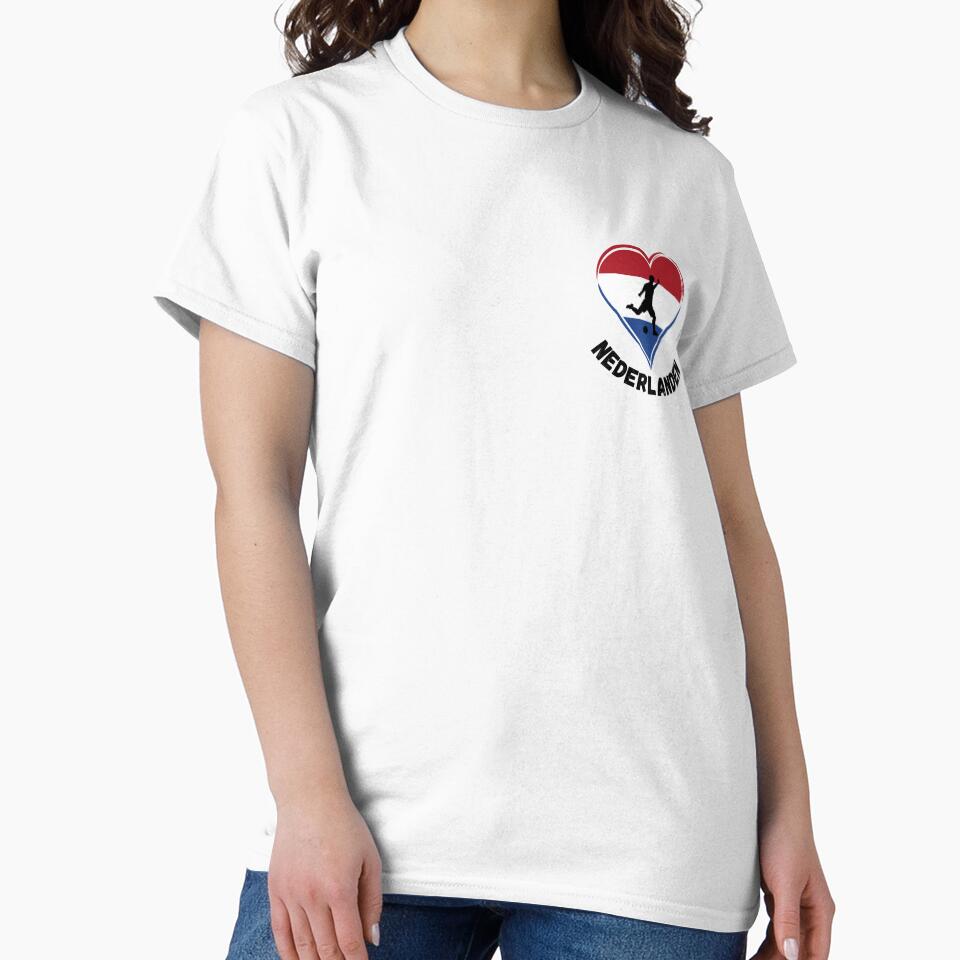 Netherlands Football Championship Europe Love Heart by ShirtWardrobe