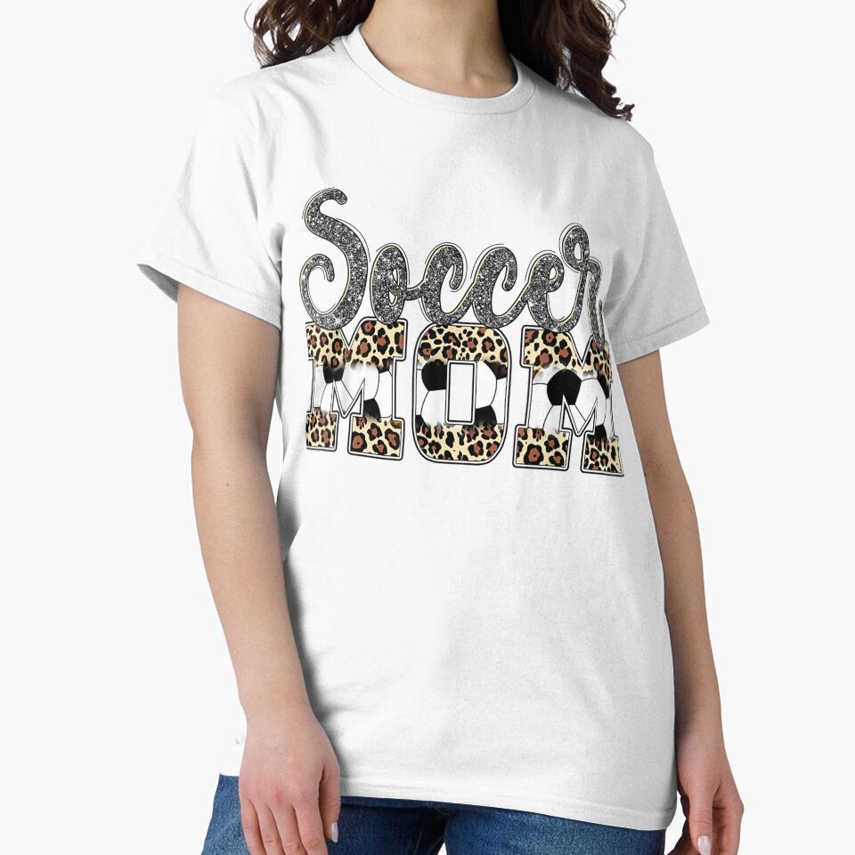 Soccer Mom Leopard Funny Soccer Mother's Day by KaitlinxLewis
