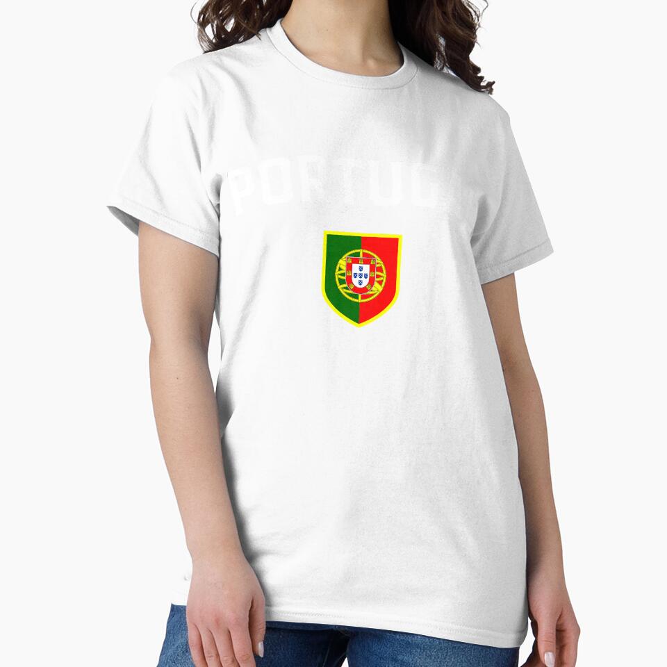 Portugal Sports Fans Classic Flag Shield National Team Support by el-em-cee