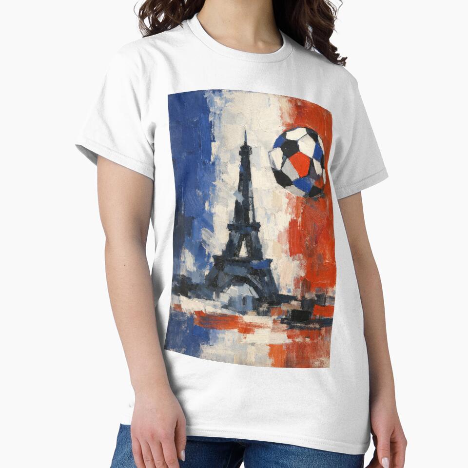 Eiffel Tower and Soccer Ball by BrickByDream