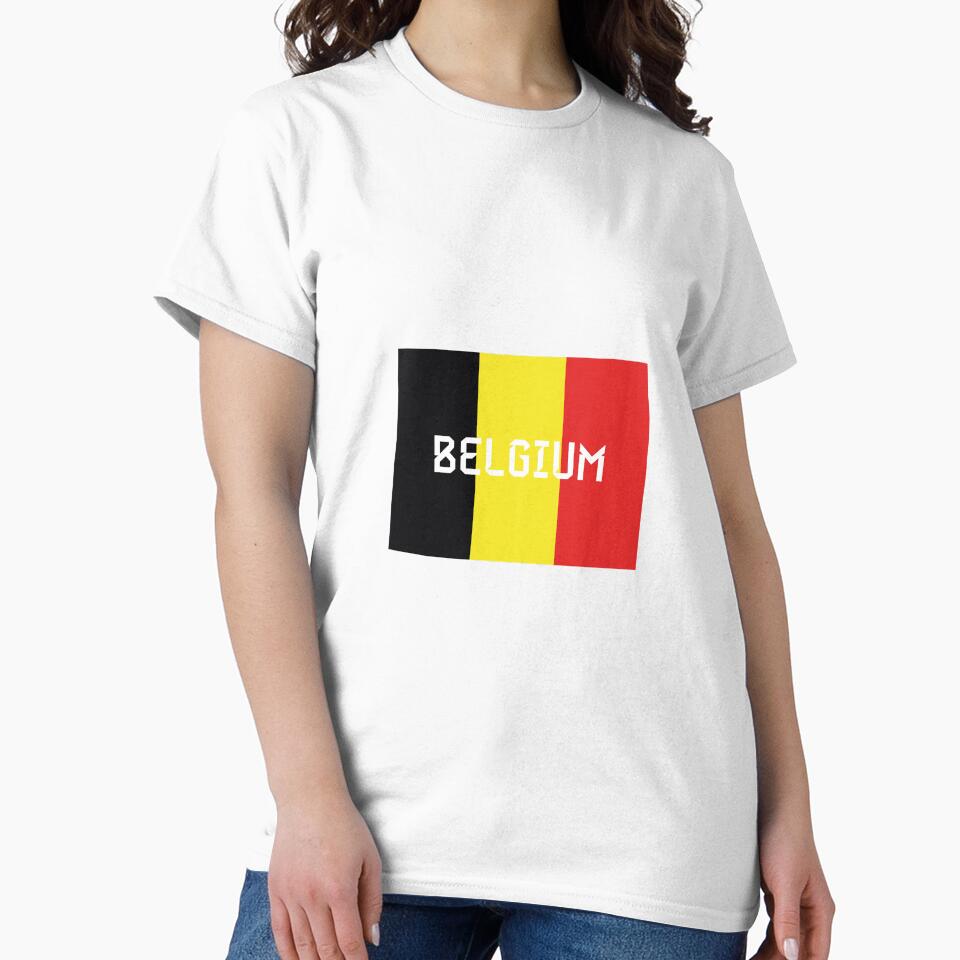 Belgium world cup fan shirt by M-IN