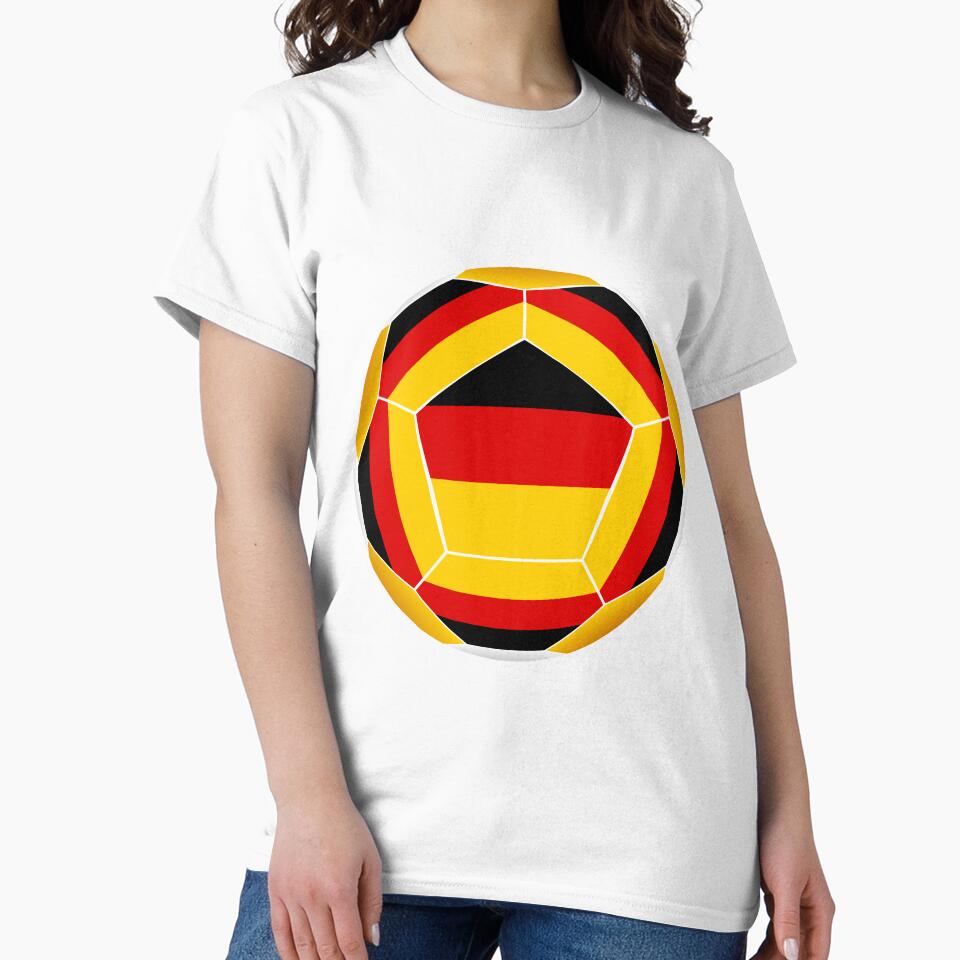Ball with German flag by siloto