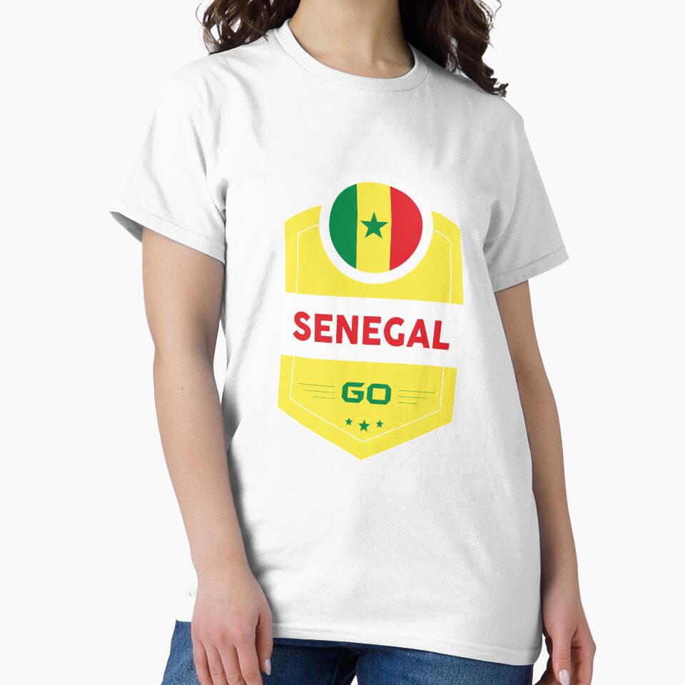 SENEGAL FLAG SHIELD by MarkMotta