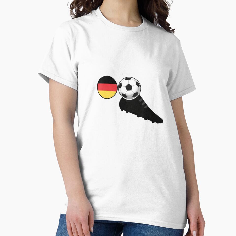 German Soccer Vibes – Flag, Ball & Boot Combo by thesmilngnature