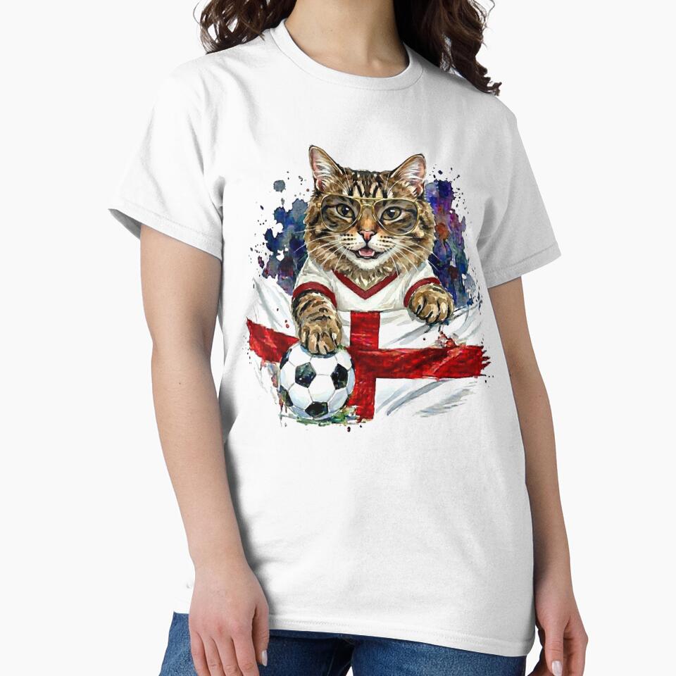 Tabby cat World Cup England Suppawter by The Suppawters