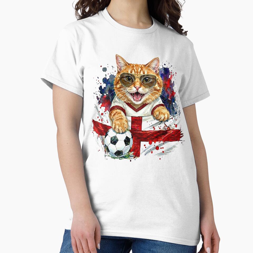 Ginger cat World Cup England Suppawter by The Suppawters