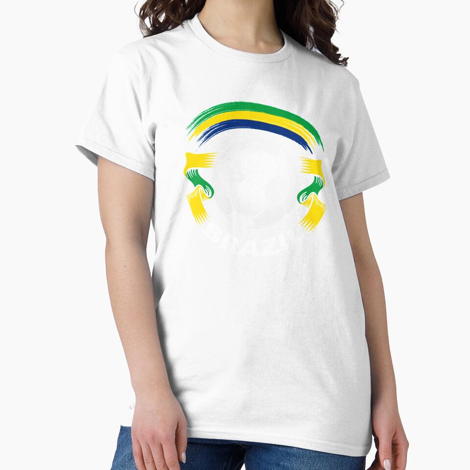Brazil Football  Soccer Fan Flag by ockshirts